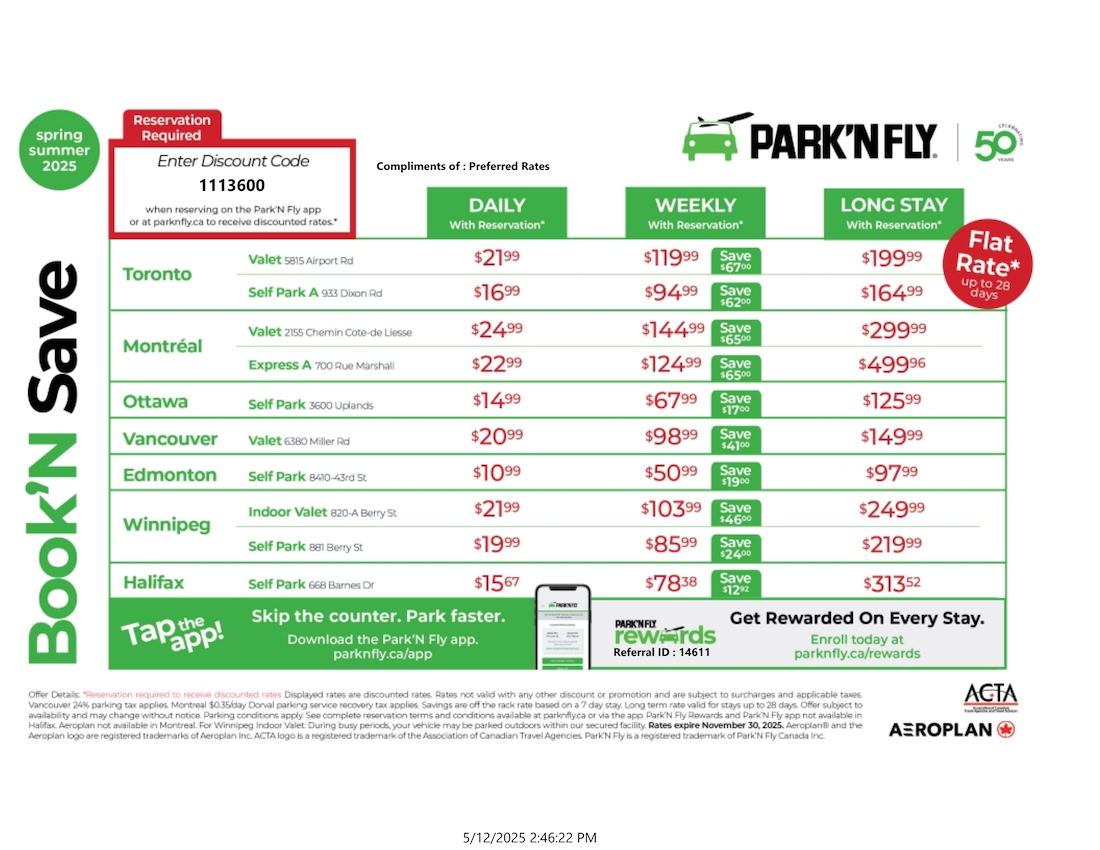 14611 TAND Preferred Rates Nat Eng S 2025 Page 1 2