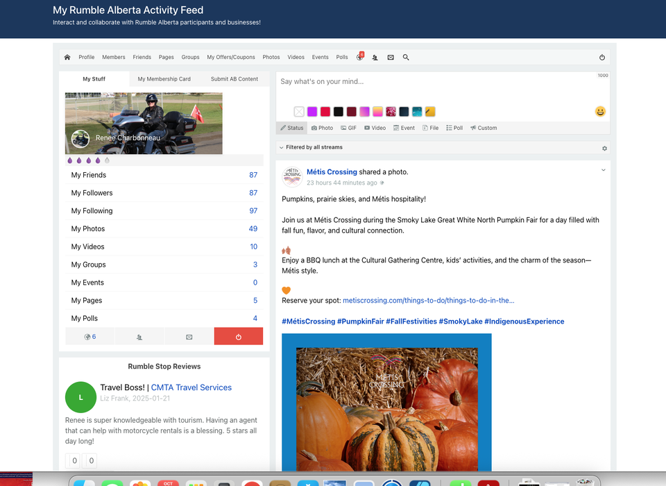 If you are here wishing to participate in the photo contest - your membership number ison your membership card located on the left hand side of your feed - see attached. Go to the contesthttps://rumblealberta.com/member-zone/contests/ra-photo-contest add your photos and your membership number and you are good to go - we will let you know when voting starts!