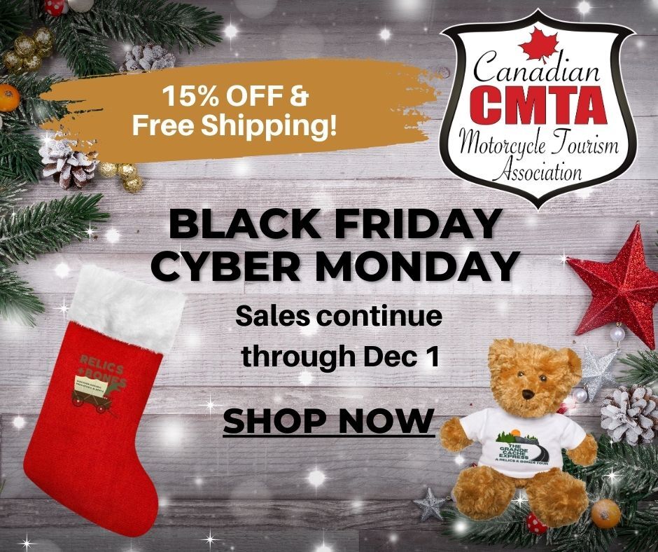 Cyber Monday sale 15% of and FREE shipping in the Rumble Alberta Store!