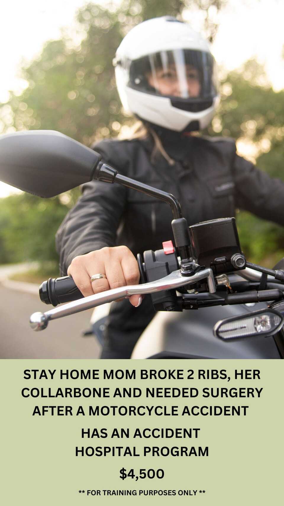 Join us this Saturday for "Protecting you from the Unexpected. Personal Injury Protection for Motorcyclists"We’ll be chatting about practical steps you can take to feel more prepared and at ease during life’s unexpected moments so you can ride with peace of mind.  Grab your coffee and join me Saturday at 10am PST / 11am MST. Sign up to receive the info to join. Link in comments